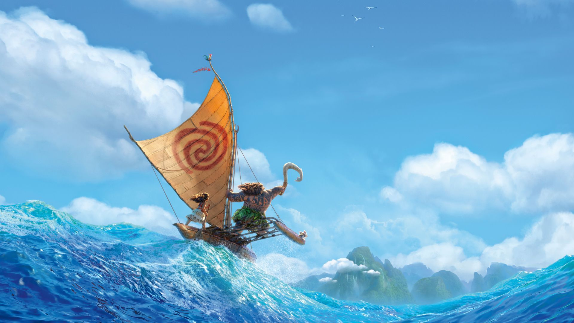 والپیپر انیمیشن Moana