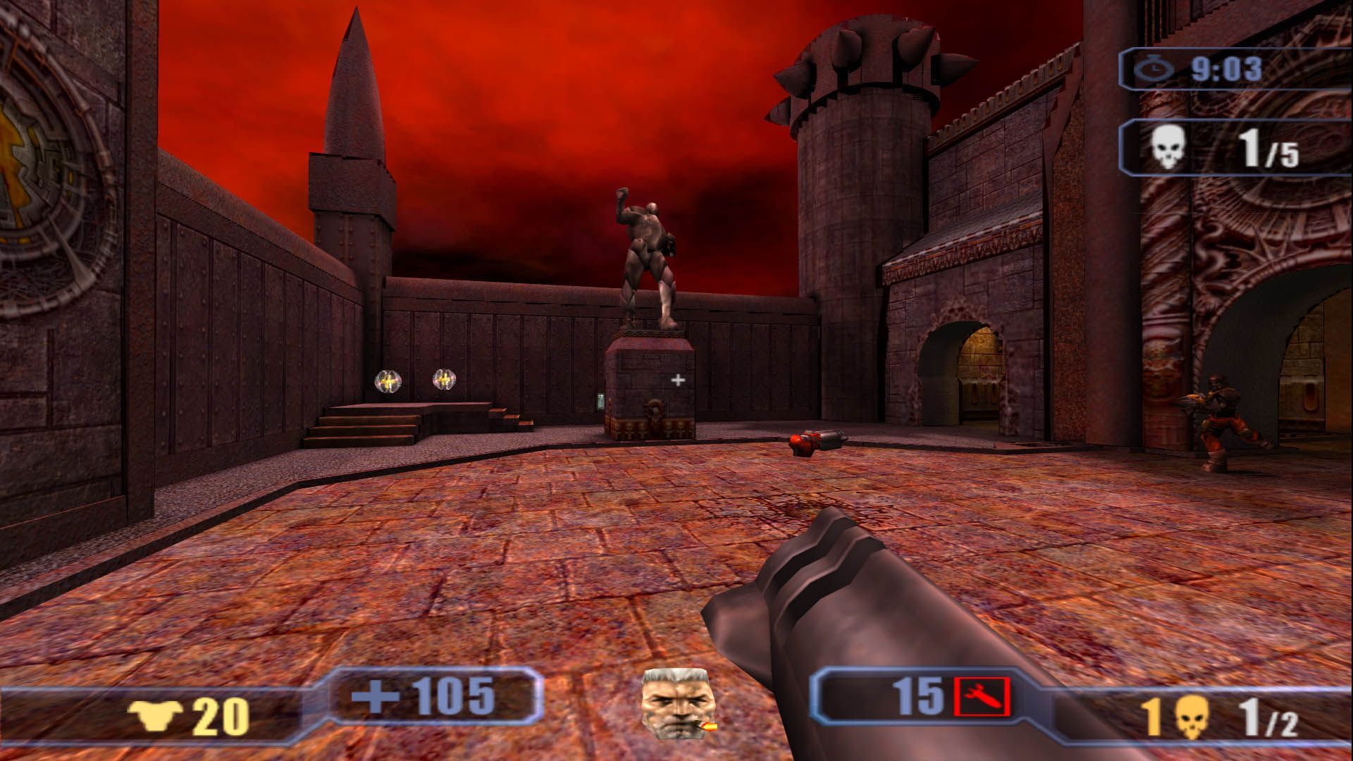 مسابقه چندنفره در بازی Quake 3 Arena