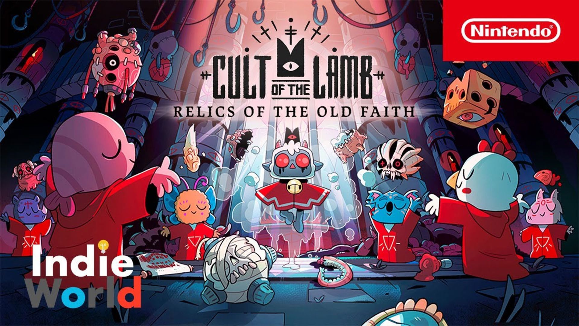 بسته الحاقی Relics of the Old Faith بازی Cult of the Lamb