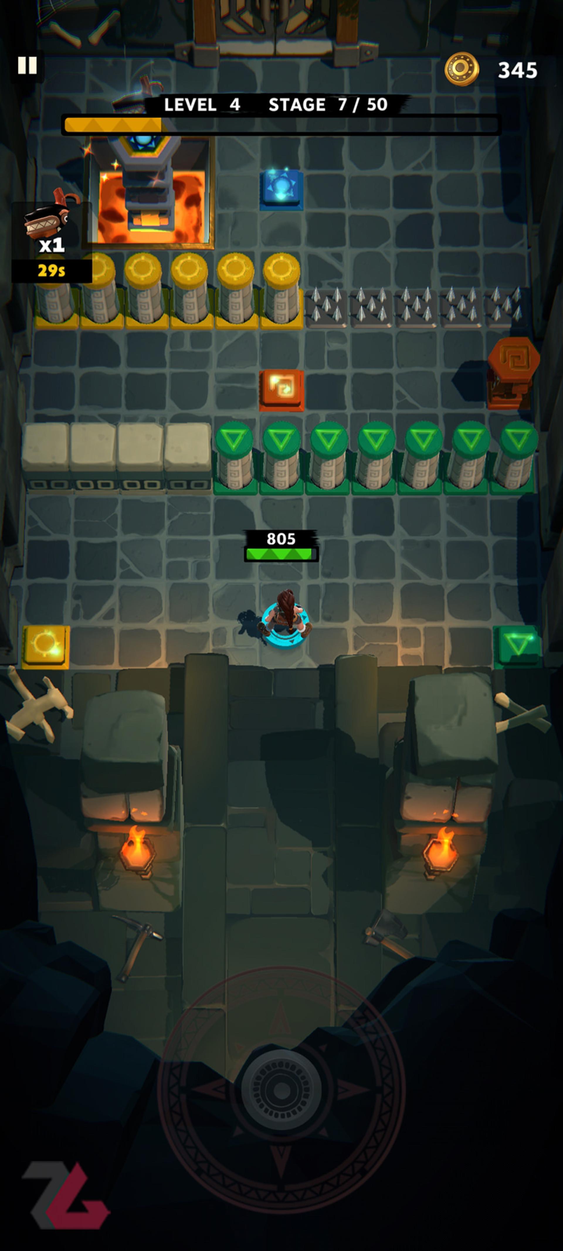 بازی موبایل Tomb Raider Reloaded