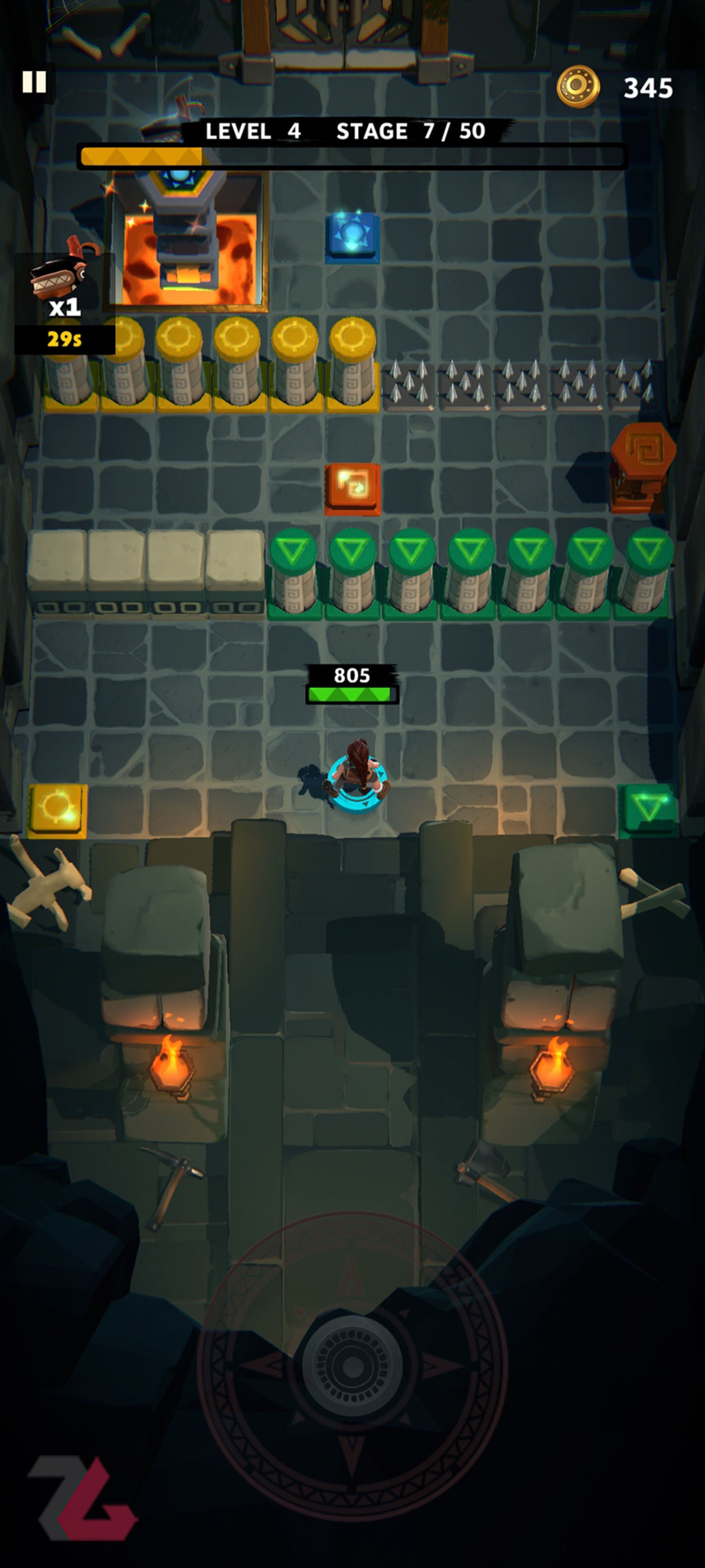 بازی موبایل Tomb Raider Reloaded