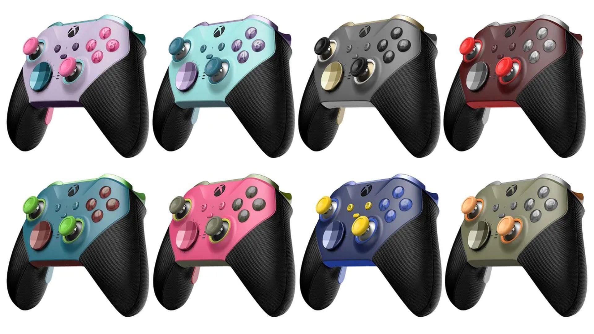 رنگ‌های جدید دسته Xbox Elite Series 2 در ایکس باکس دیزاین لب