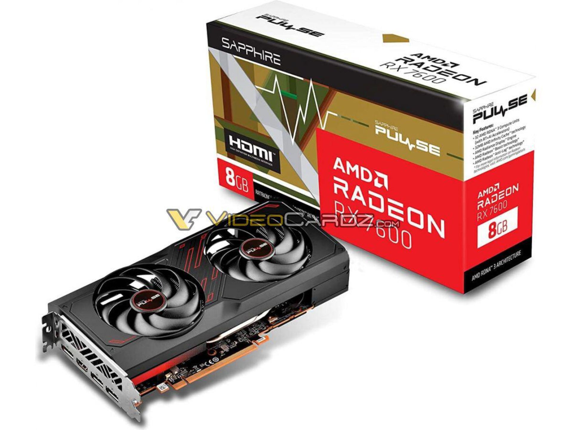 کارت گرافیک AMD Radeon RX 7600 