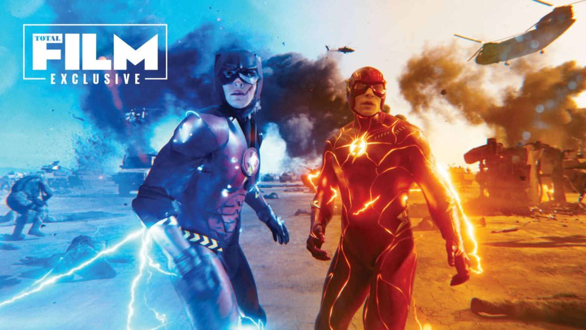 دو نسخه متفاوت فلش در فیلم The Flash