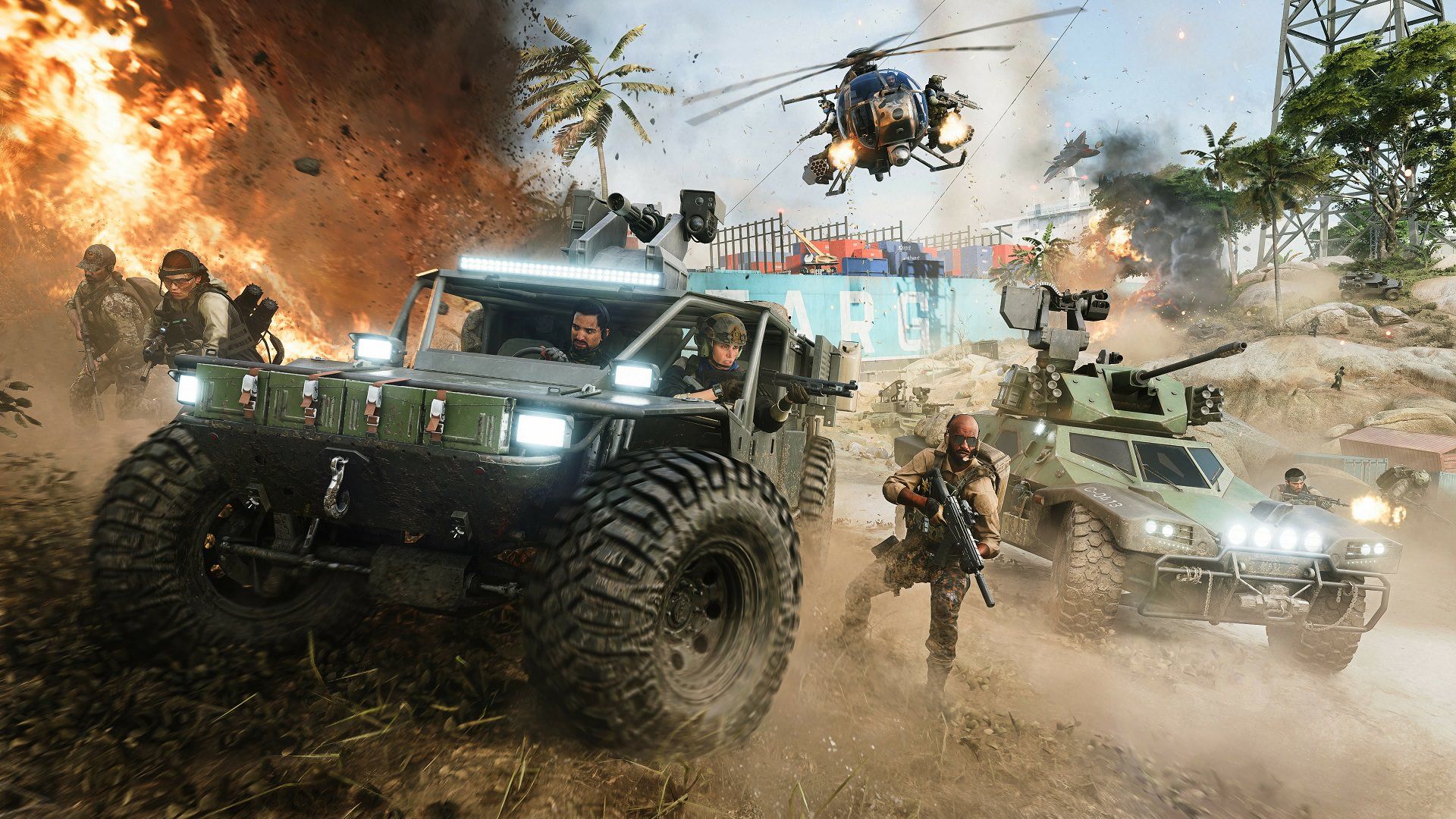 نبردهای نفسگیر سربازان و اتومبیل‌های جنگی در Battlefield 2042