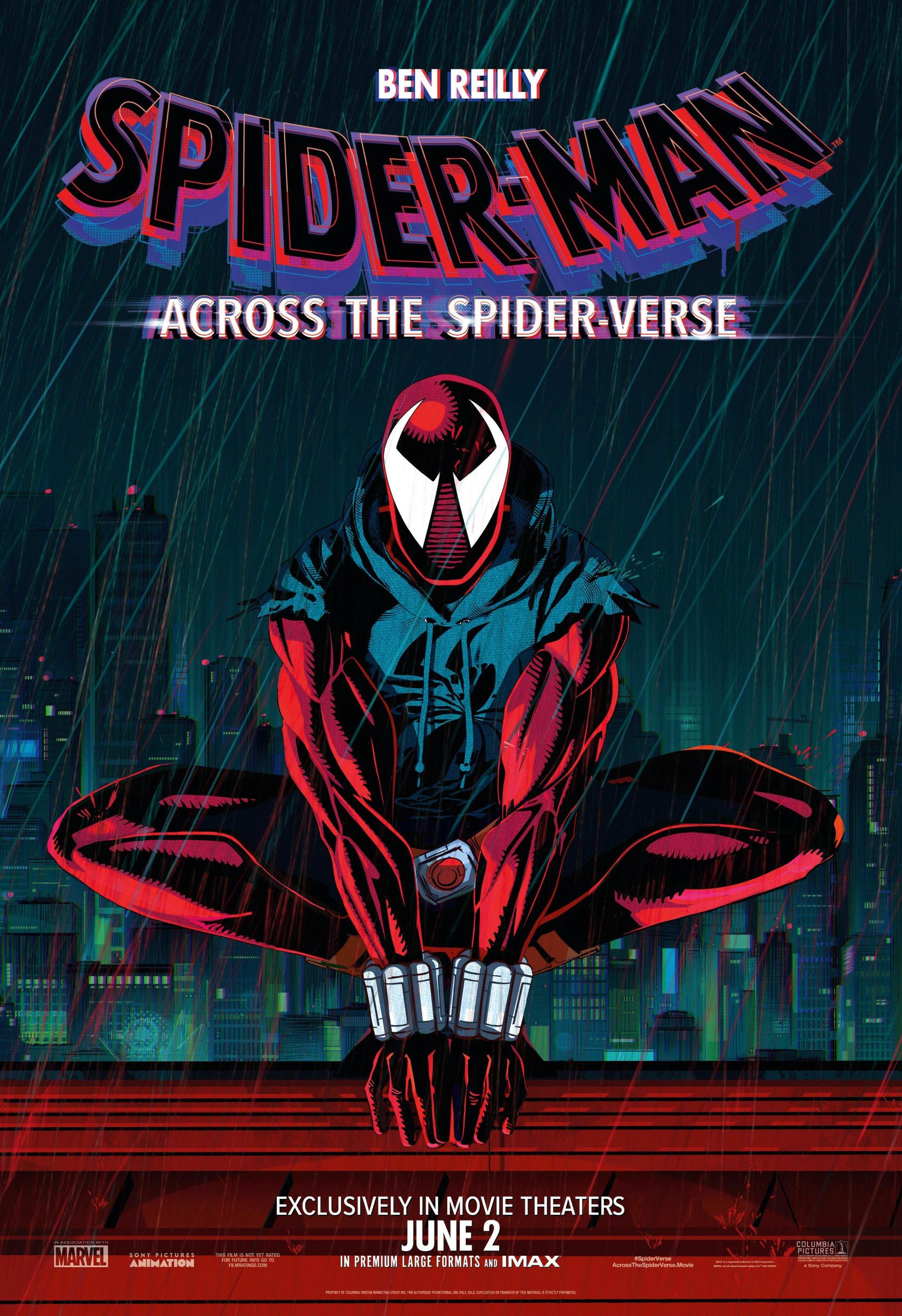 پوستر بن رایلی در انیمیشن Spider-Man: Across the Spider-Verse