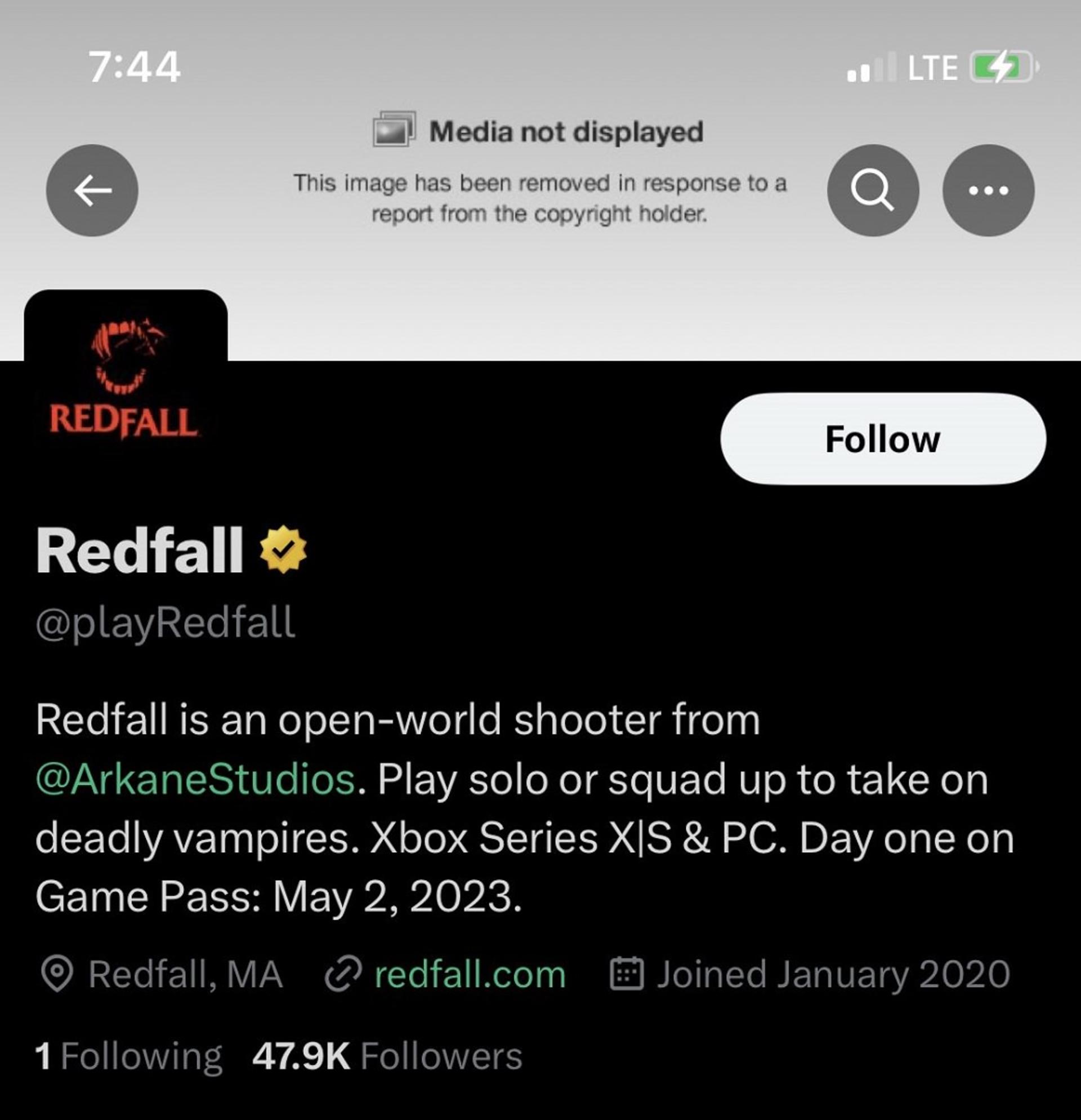 اشتباه بتسدا در ثبت شکایت حق کپی رایت علیه خودش درباره بازی Redfall