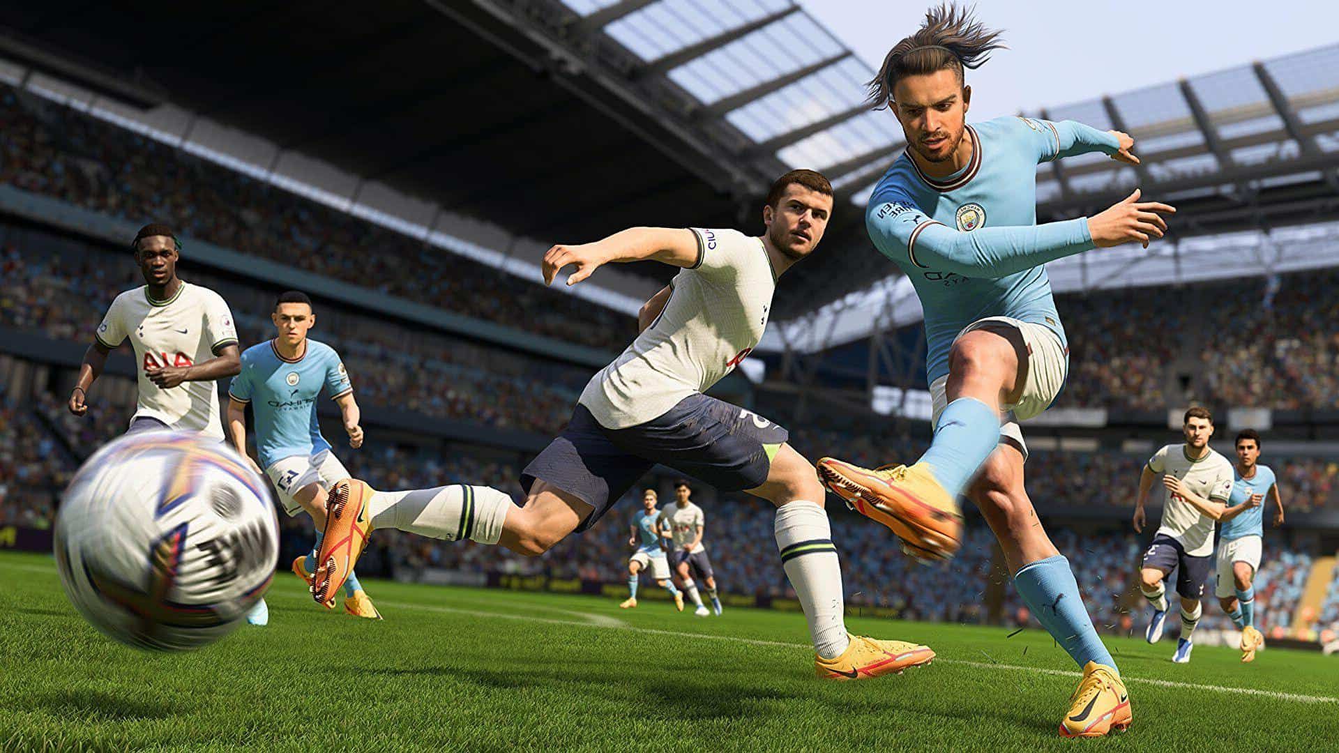شوت جک گریلیش در بازی FIFA 23