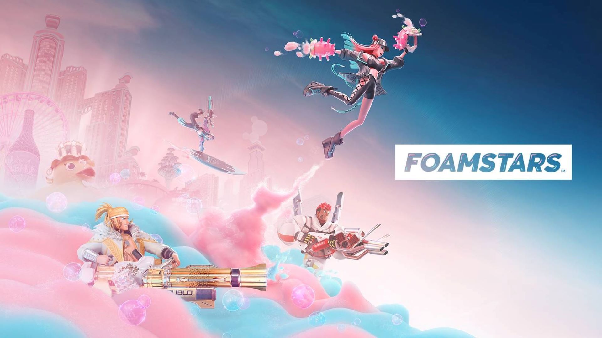 شخصیت‌های بازی Foamstars