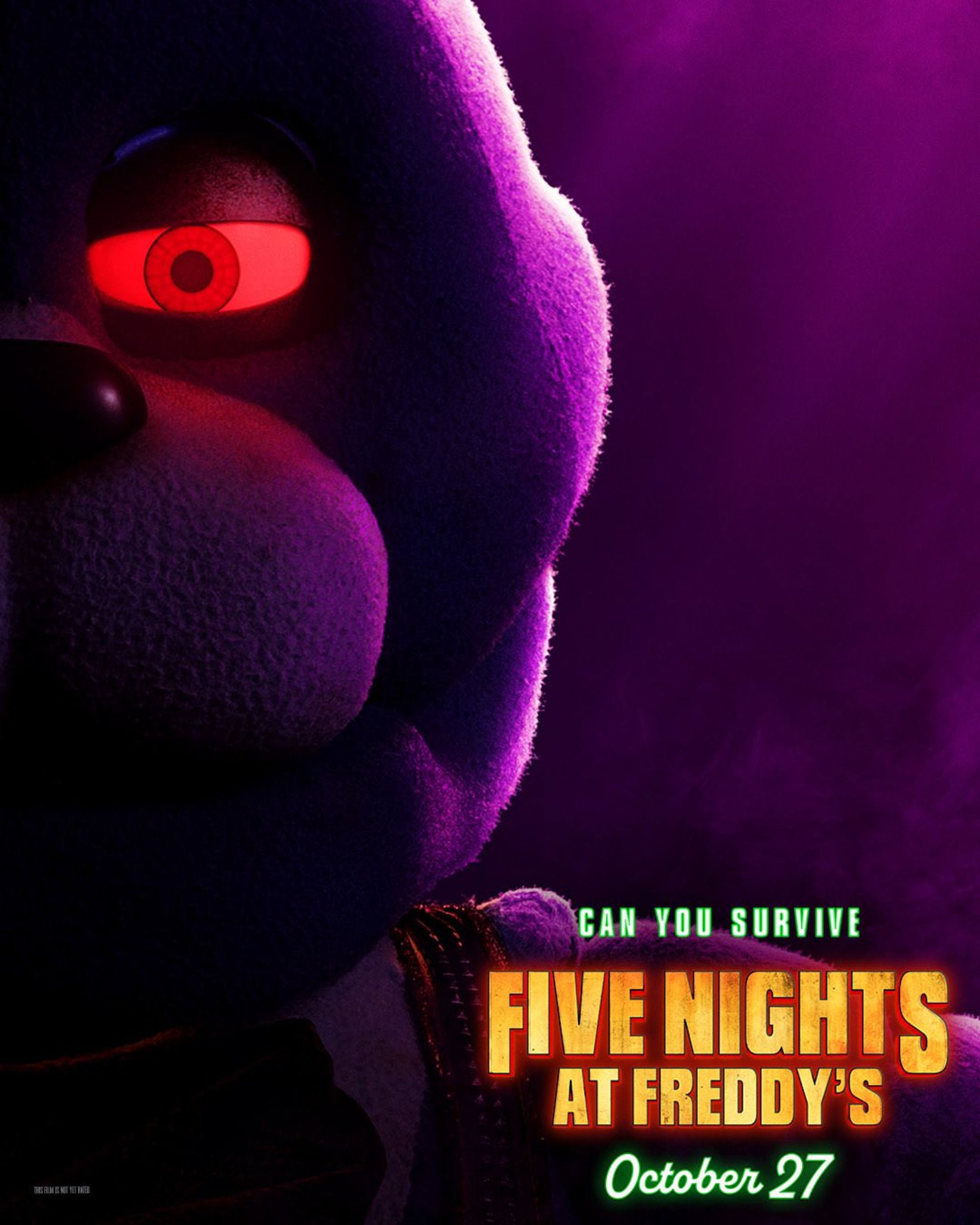 پوستر کاراکترهای Five Nights at Freddy’s