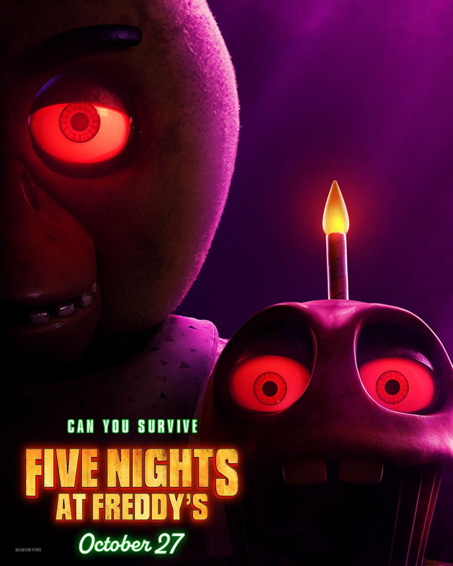 پوستر کاراکترهای Five Nights at Freddy’s