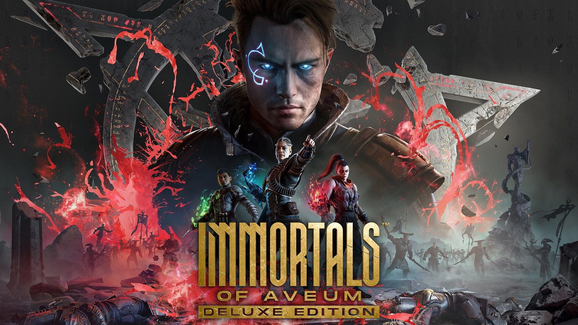 پوستر نسخه دیلاکس بازی Immortals Of Aveum