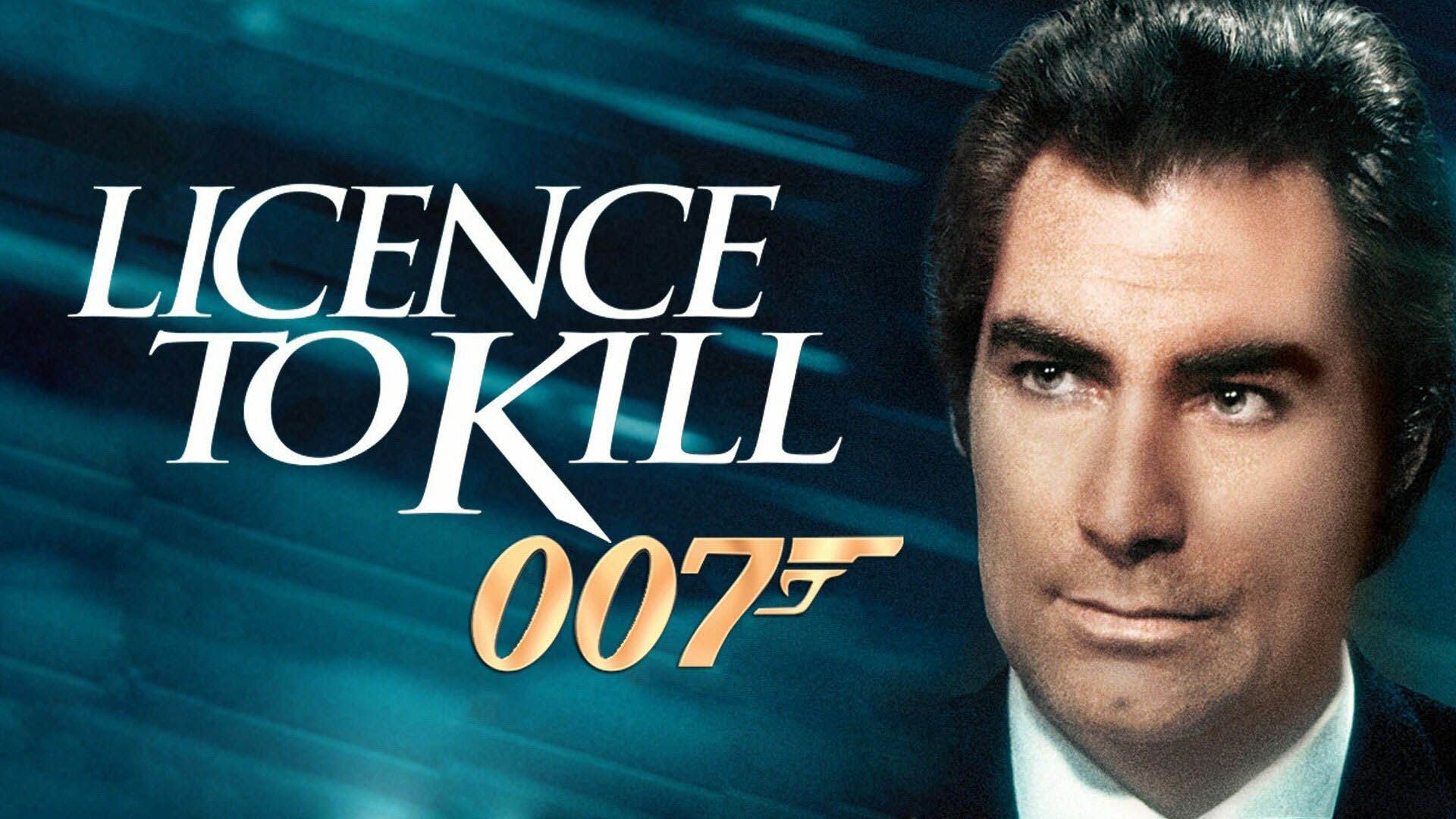 تیموتی دالتون در پوستر فیلم Licence to Kill