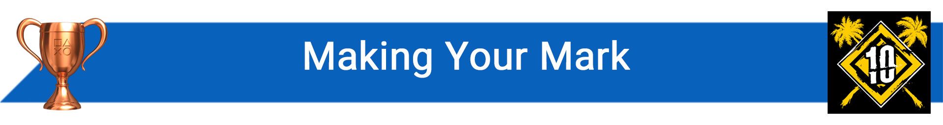 تروفی Making Your Mark
