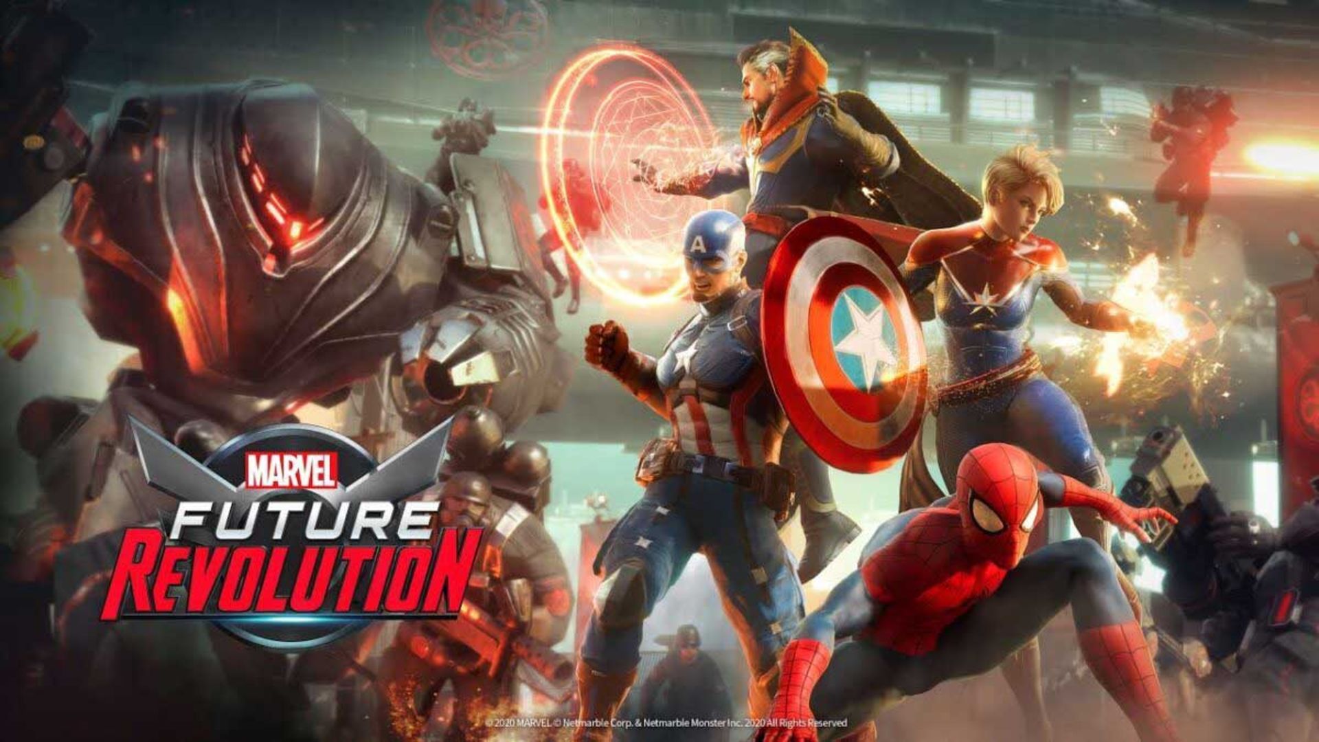  بازی اندروید و سوم شخص Marvel Future Revolution 