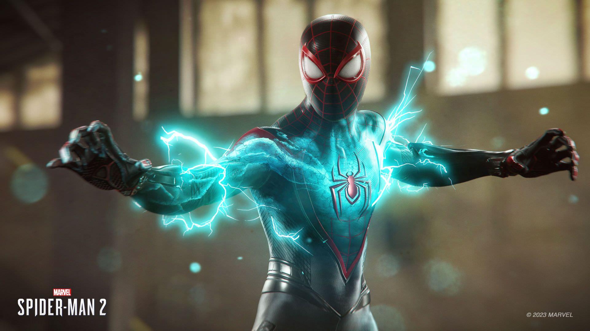قدرت الکتریکی و درخشان مایلز مورالس در Marvel’s Spider-Man 2