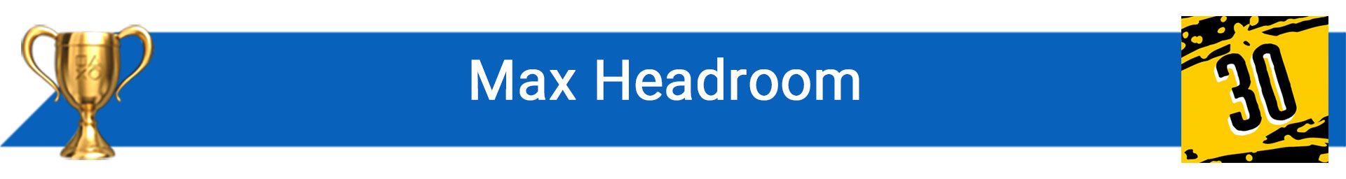تروفی Max Headroom