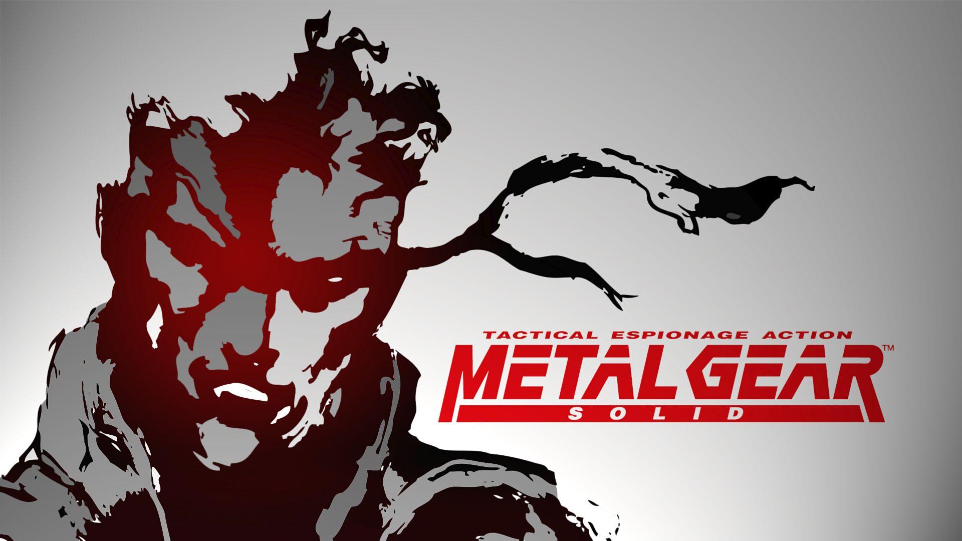 تصویر سالید اسنیک روی کاور بازی Metal Gear Solid