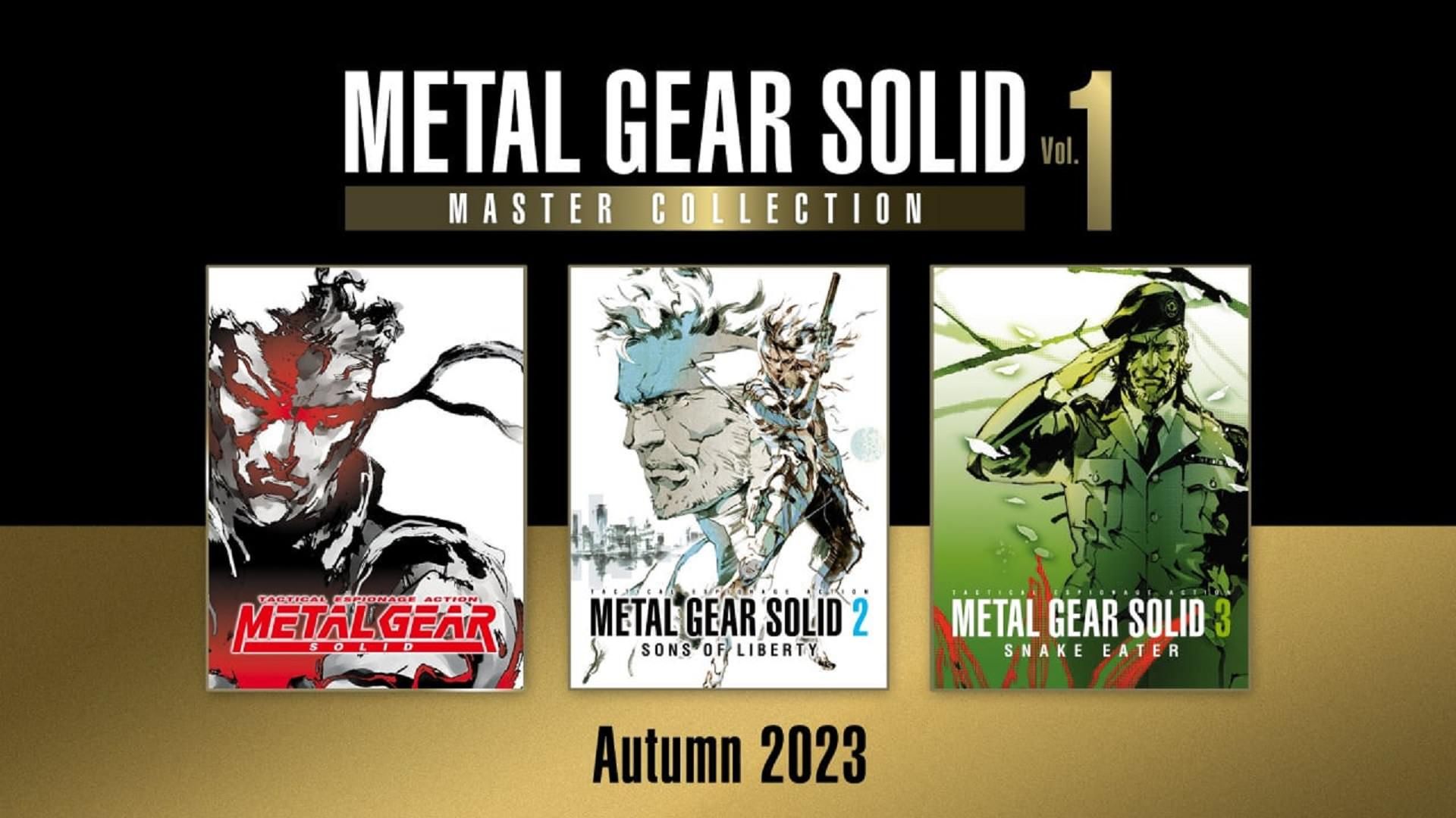 بازی‌های حاضر در Metal Gear Solid Master Collection Vol.1