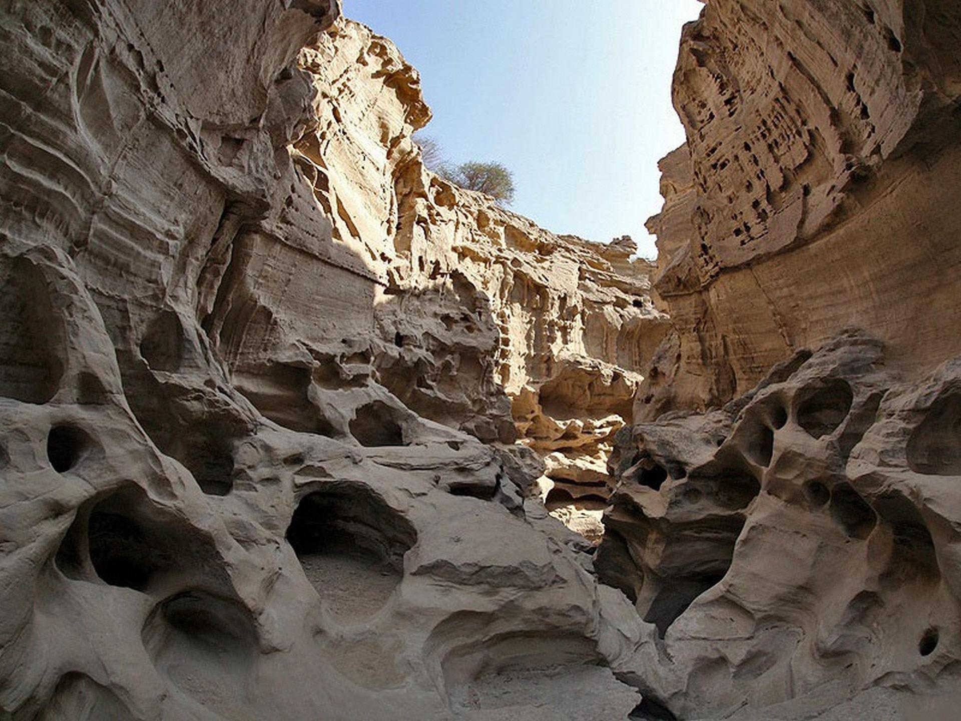 نمایی از دیدنی‌های جزیره قشم