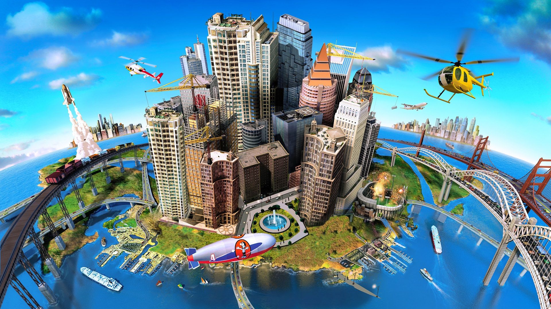 پوستر بازی SimCity 4