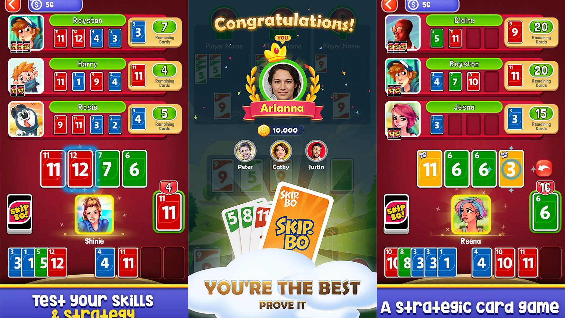 بازی اندورید Skip-Bo