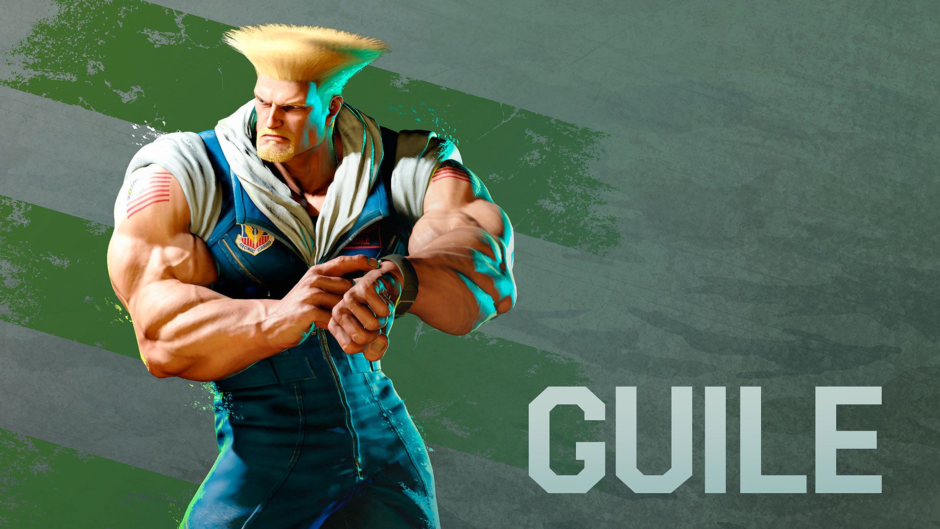 شخصیت Guile در بازی Street Fighter 6