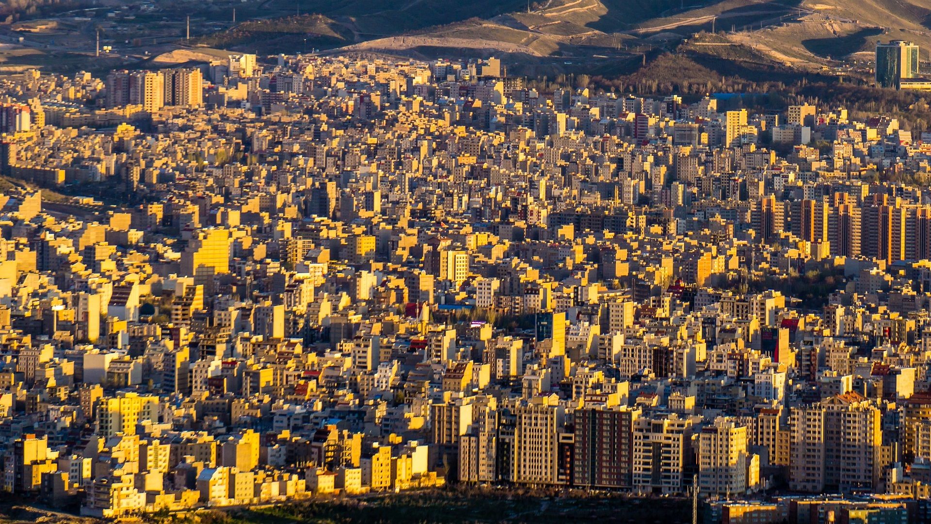 نمای شهر تبریز