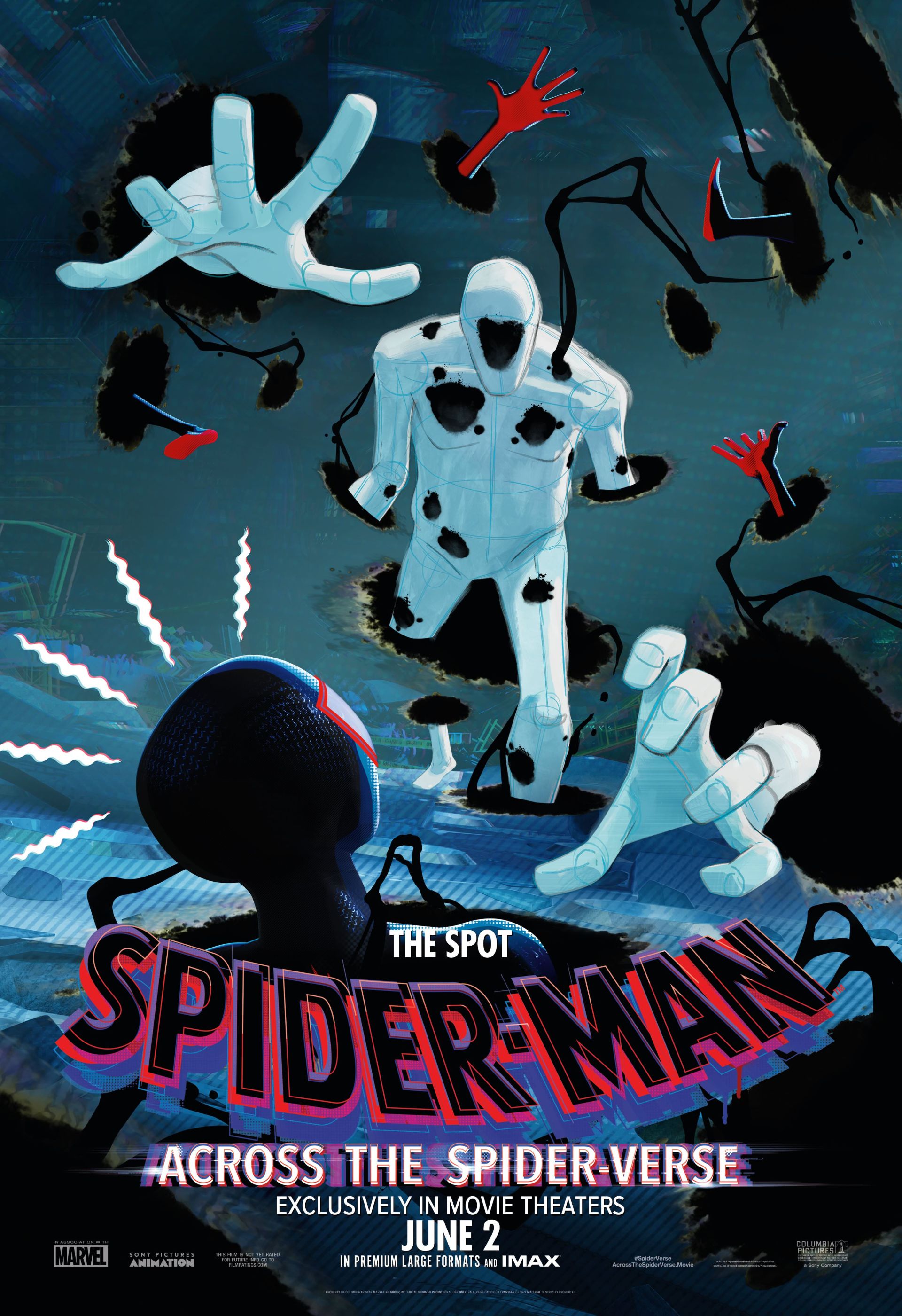 پوستر اسپات در انیمیشن Spider-Man: Across the Spider-Verse