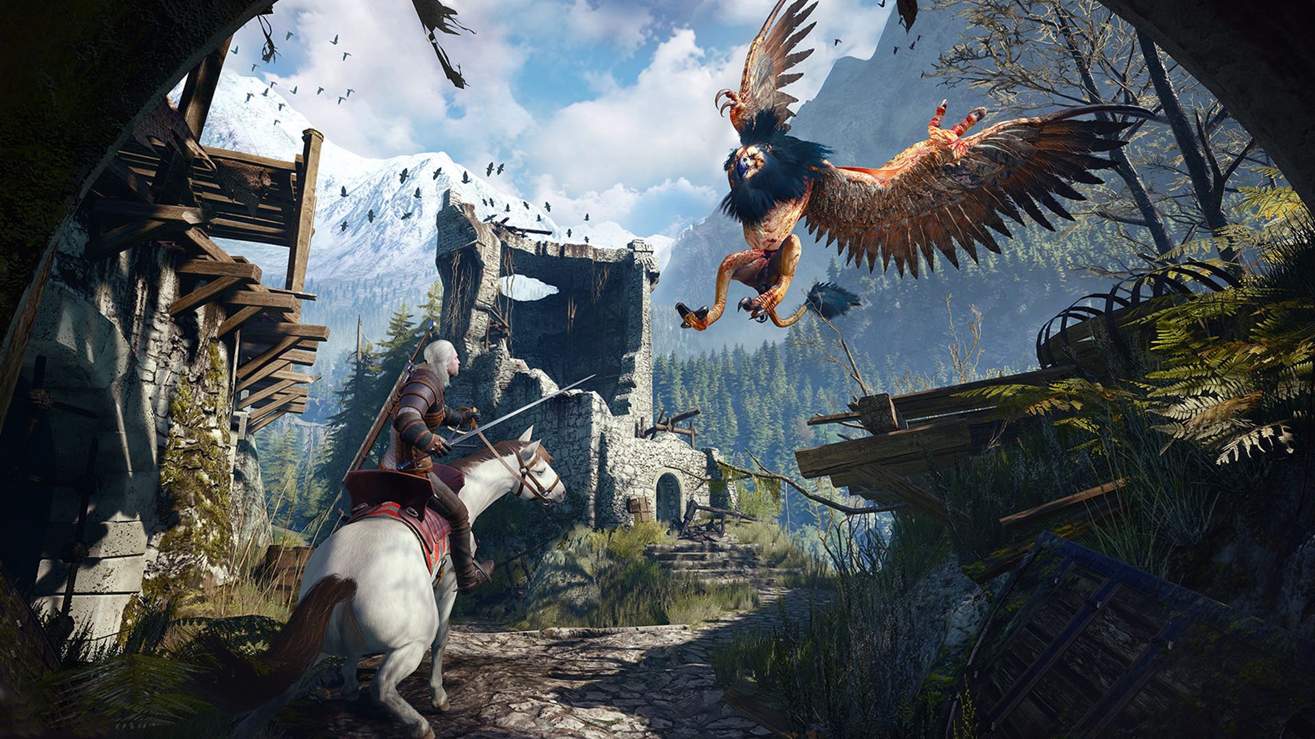 ماجراجویی گرالت در بازی The Witcher 3: Wild Hunt 
