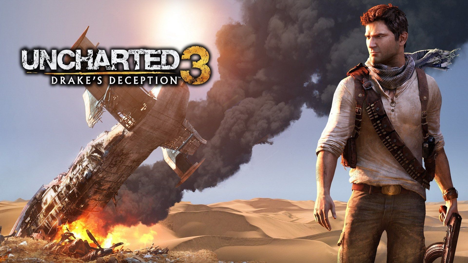 نیتن دریک در بازی Uncharted 3: Drake's Deception