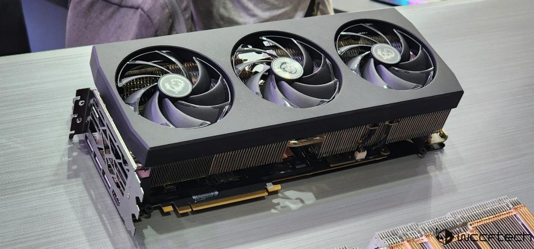 نسخه آزمایشی MSI از کولر کارت گرافیک GeForce RTX 4090 Ti