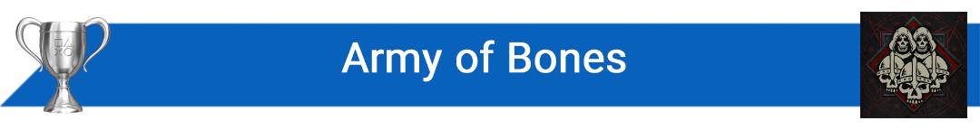 تروفی Army of Bones