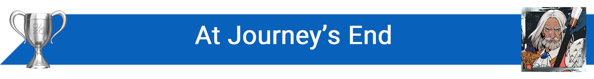 تروفی At Journey’s End