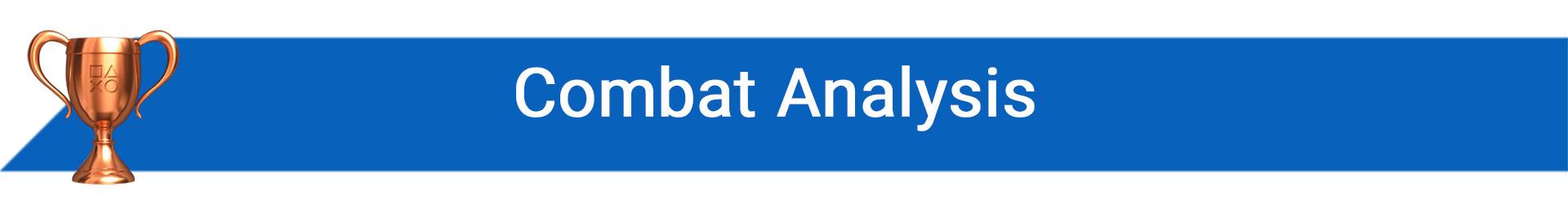 تروفی Combat Analysis