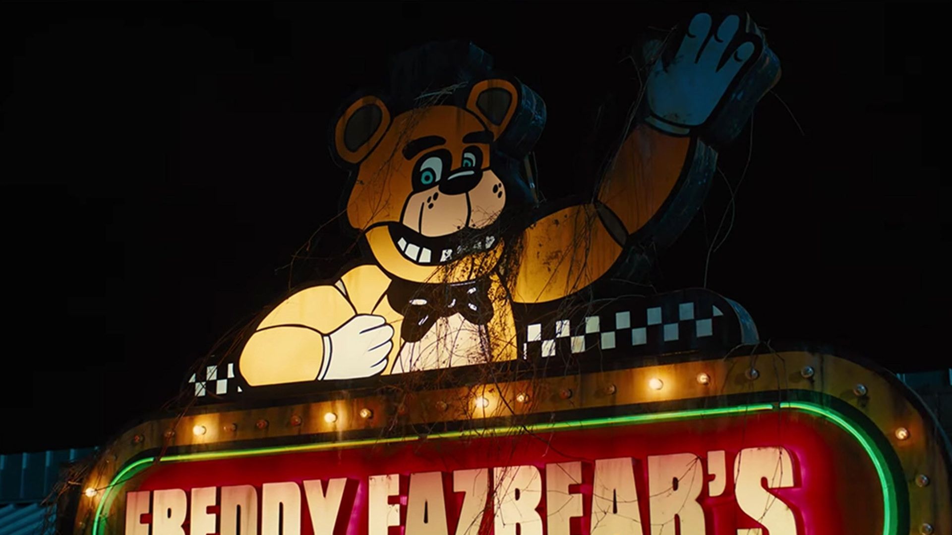 تابلو تبلیغاتی پیتزافروشی Freddy Fazbear’s Pizza 