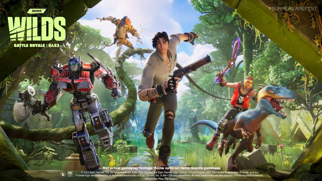 پوستر فصل جدید فورتنایت با نام Fortnite Wilds