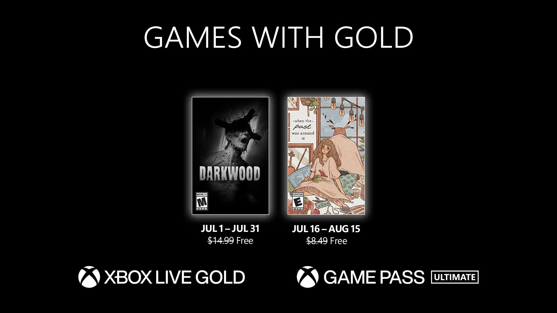 فهرست بازی‌های رایگان جولای ۲۰۲۳ سرویس Games With Gold