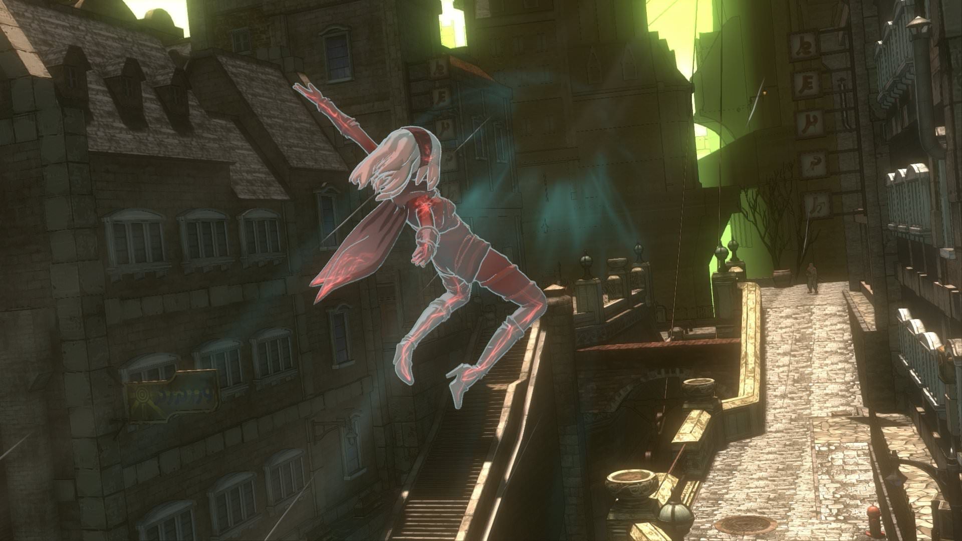 پرواز کت در بازی Gravity Rush