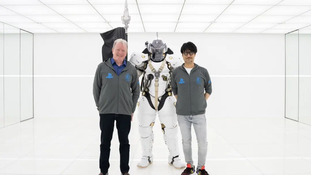 ملاقات جیم رایان، رئیس پلی استیشن با هیدئو کوجیما، سازنده Death Stranding 2