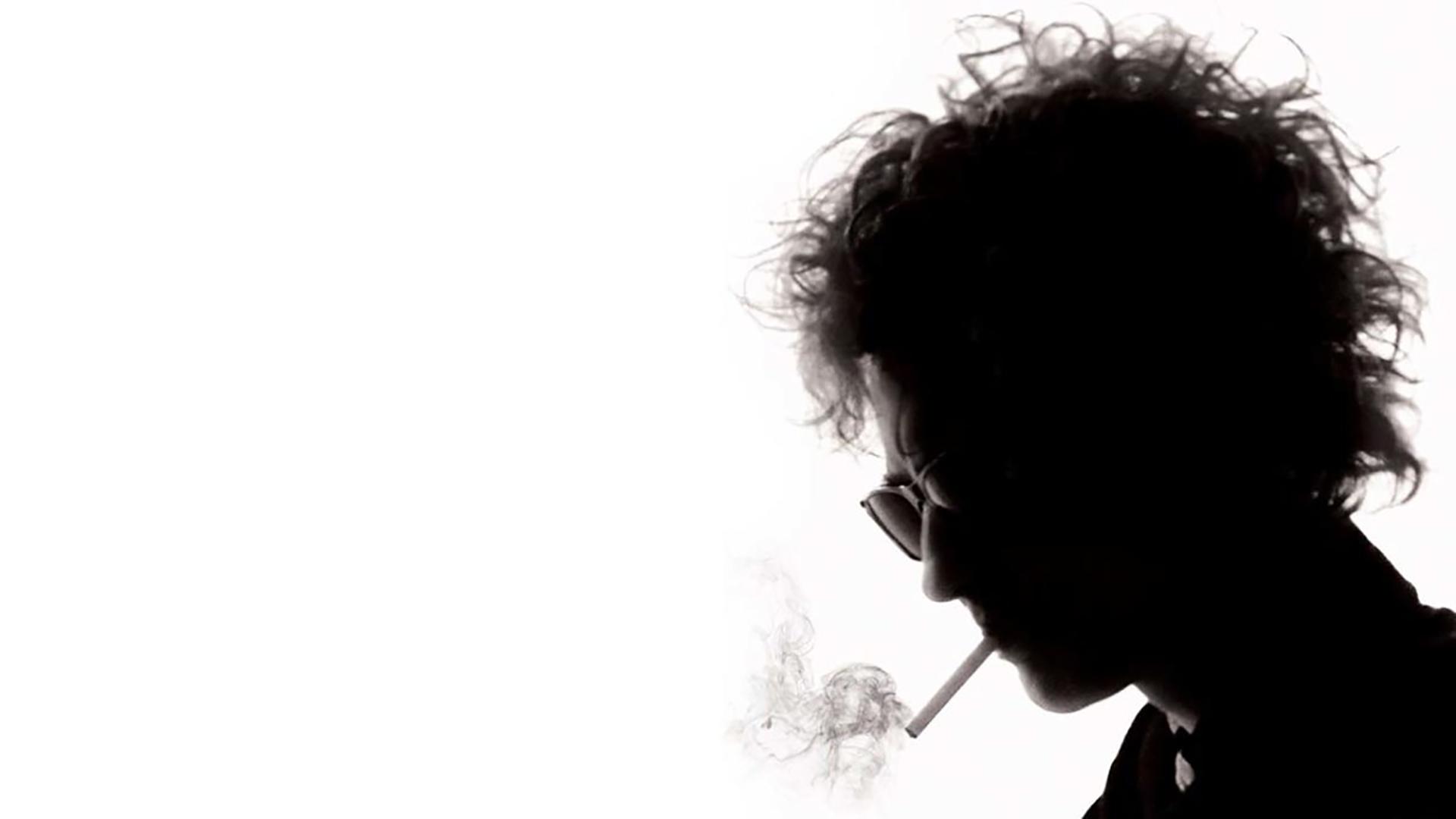 کیت بلانشت در پوستر فیلم I’m Not There برگرفته از زندگی باب دیلن