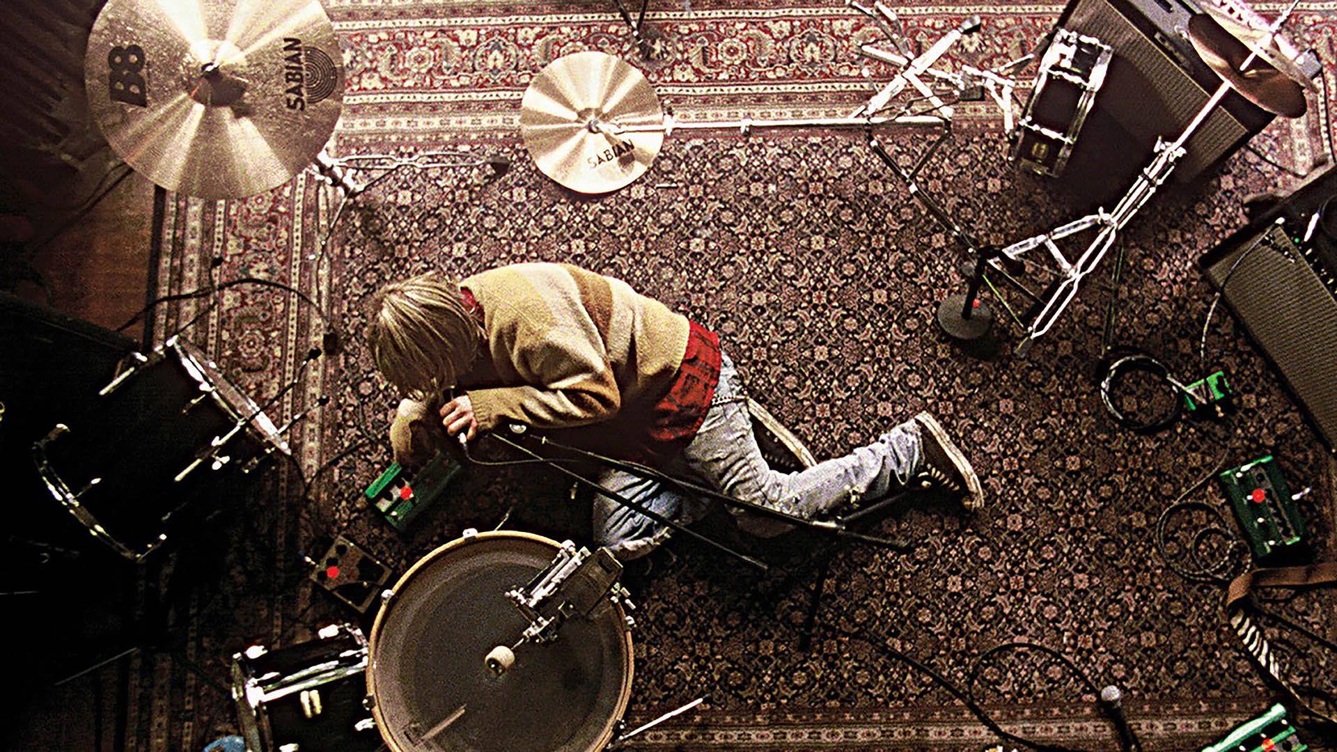 مایکل پیت در نقش کرت کوبین در فیلم Last Days