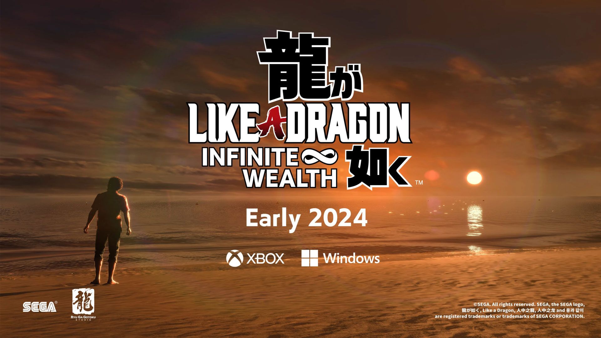 ایچیبان در ساحل در Like a Dragon: Infinite Wealth