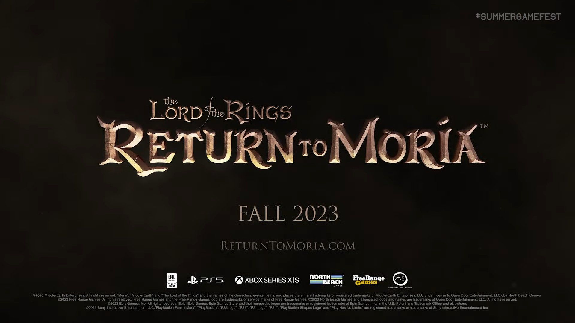 پوستر بازی Lord of the Rings: Return to Moria