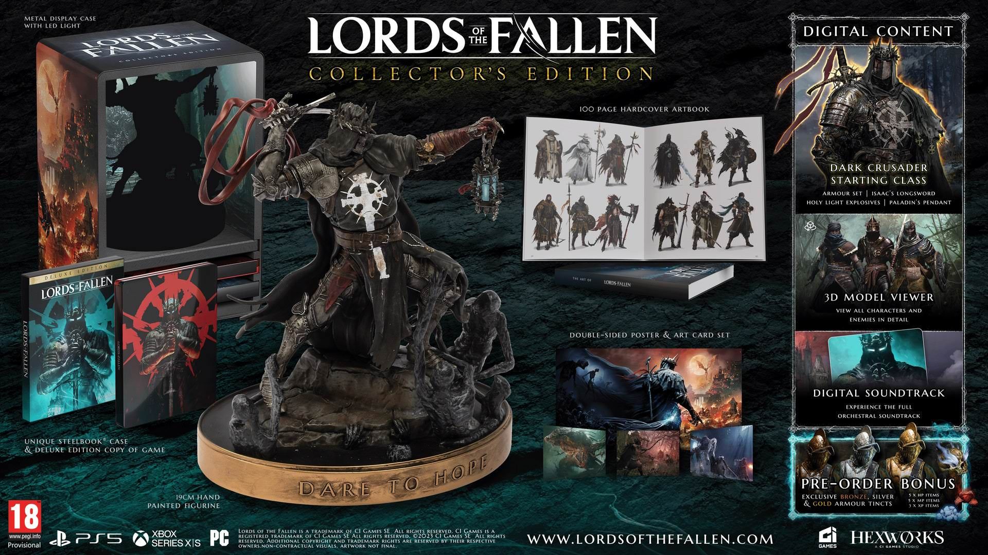 نسخه کالکتور بازی The Lords of the Fallen