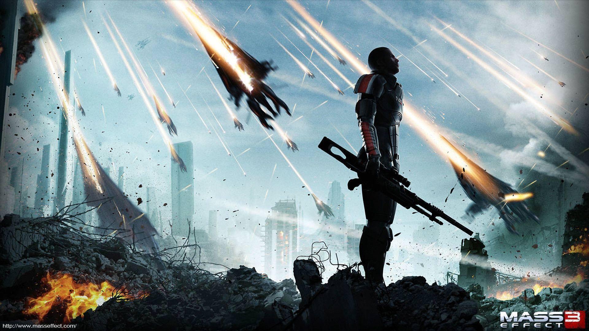 ایستادن کاپیتان شپرد در میان جنگ کهکشانی سری Mass Effect