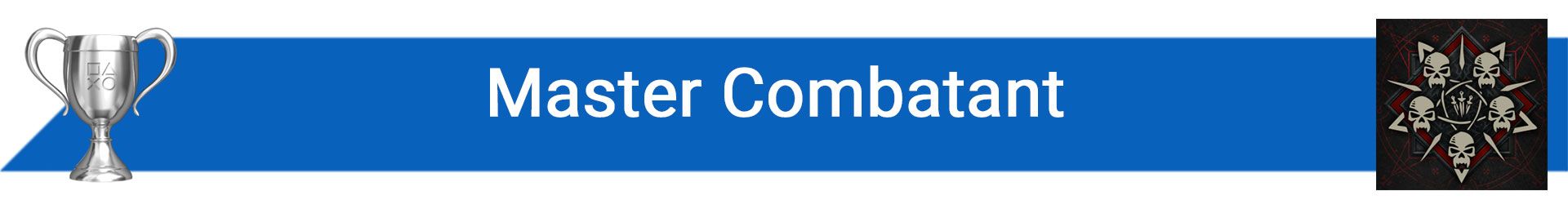 تروفی Master Combatant