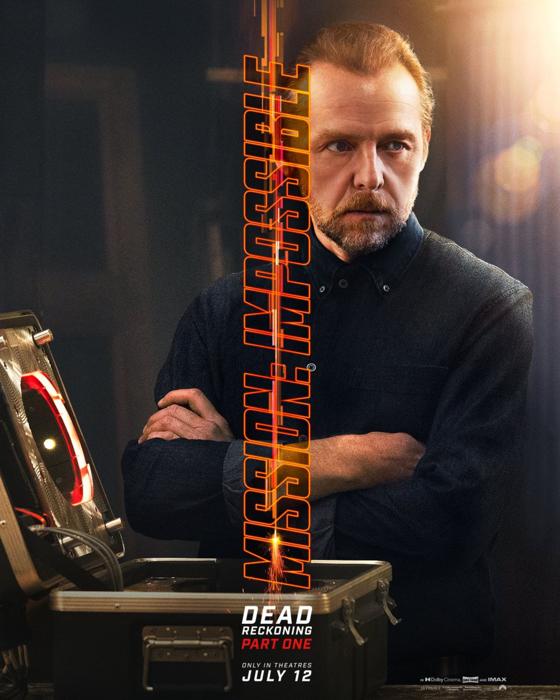 پوستر کاراکترهای فیلم Mission: Impossible Dead Reckoning