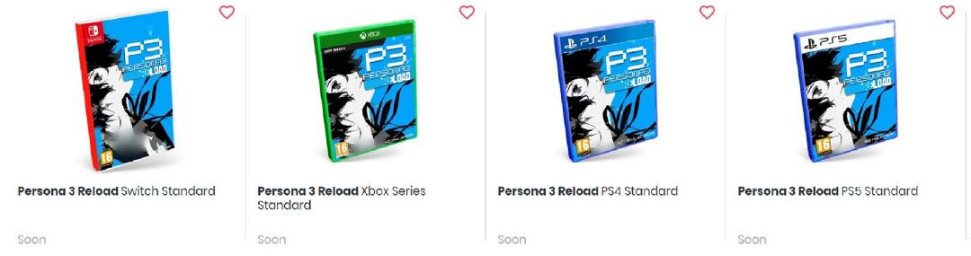 لیست شدن نسخه‌های پلی استیشن و نینتندو سوییچ بازی Persona 3 Reload