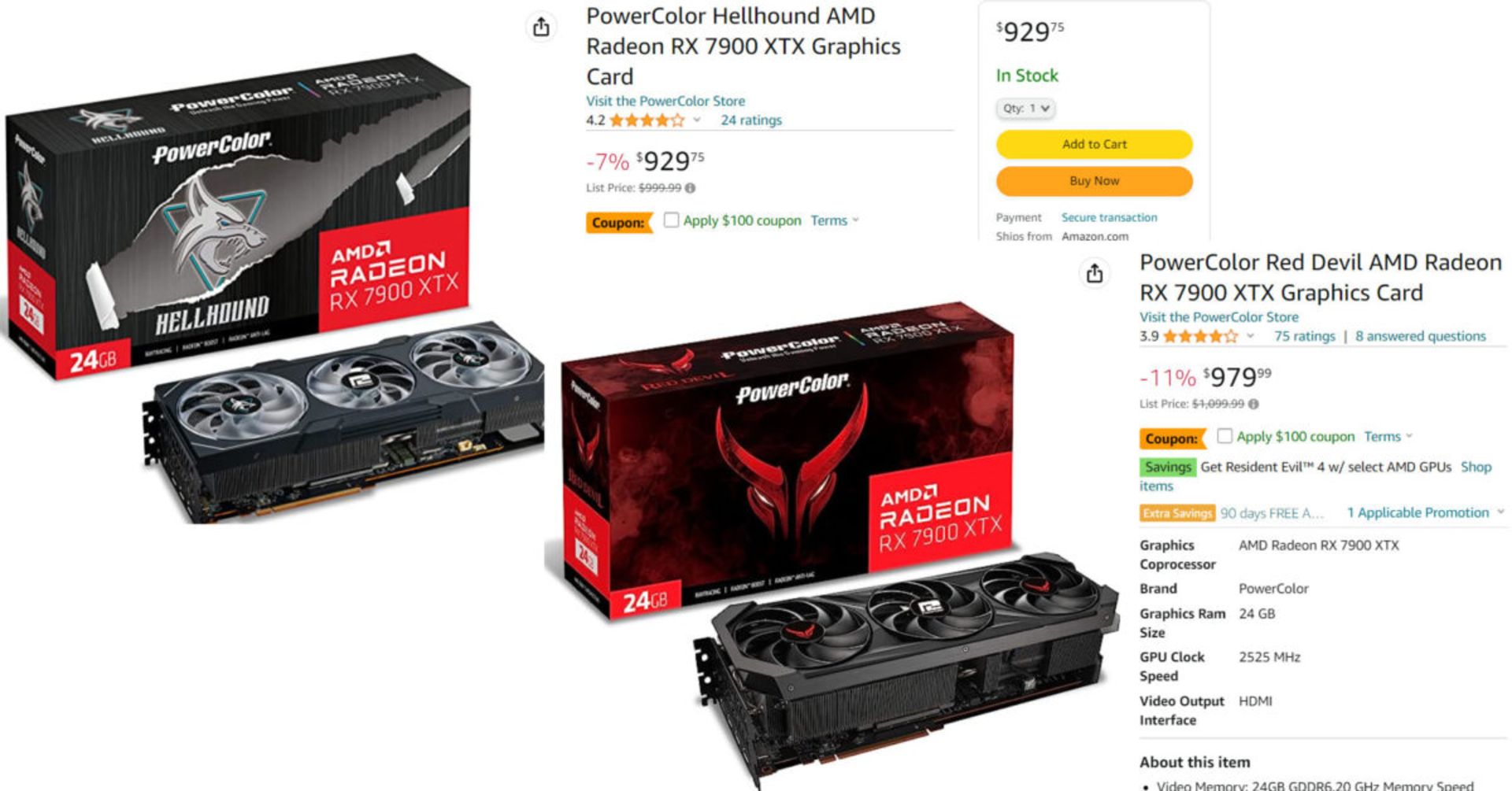 کارت گرافیک Radeon RX 7900 XTX